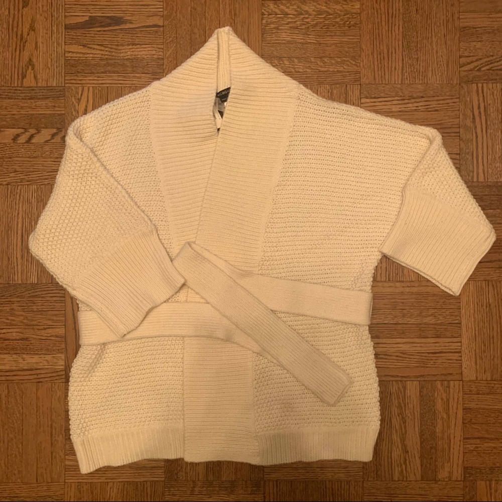 BCBG MAXAZRIA Beige Cardigan